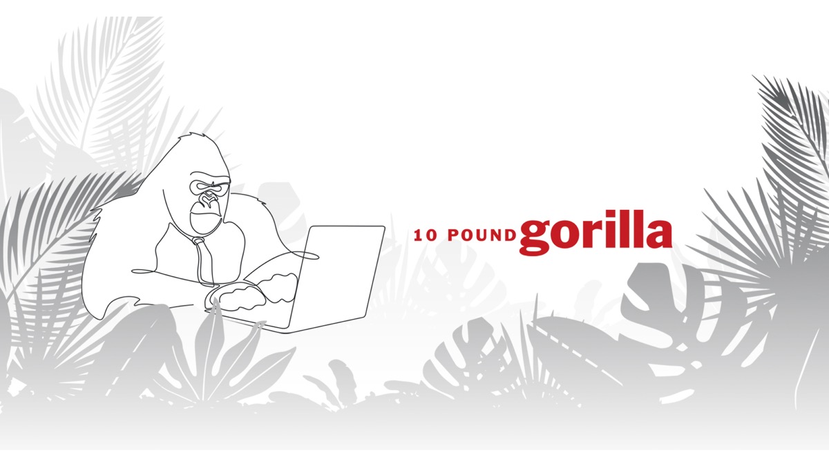 10 Pound Gorilla logo